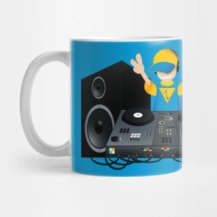 cartoon dj Mug